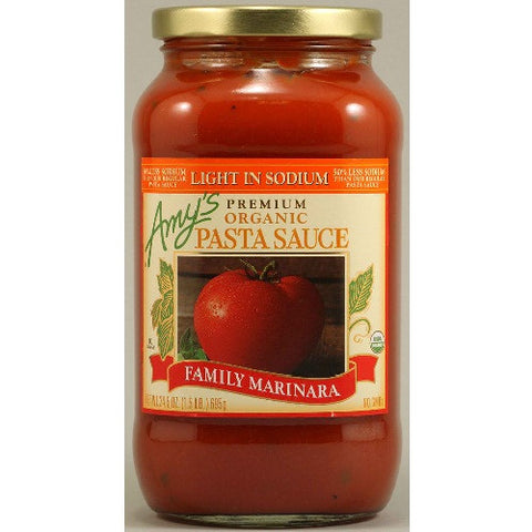 Amy's Kitchen Family Marinara, Low Sodium (6x24.5 Oz)